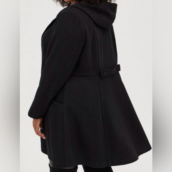 Torrid; Size 2 (2XL); Black coat - Picture 1 of 4